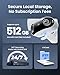 REOLINK Elite Pro Floodlight PoE, 16MP Dual Lens PoE Security Camera with 180° View, Local AI Video Search, Full Color & Infrared Night Vision, Smart Detection, 24/7 Recording with Motion Track
