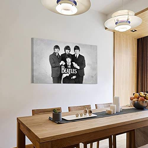 JMUNG Poster classique The Beatles – Peinture décorative sur toile – Poster mural moderne pour chambre à coucher – 30 x… - Les Beatles, Paul McCartney, John Lennon, RIngo Starr, George Harrison JMUNG Poster classique The Beatles - Peinture décorative sur toile - Poster mural moderne pour chambre à coucher - 30 x… – Image 4