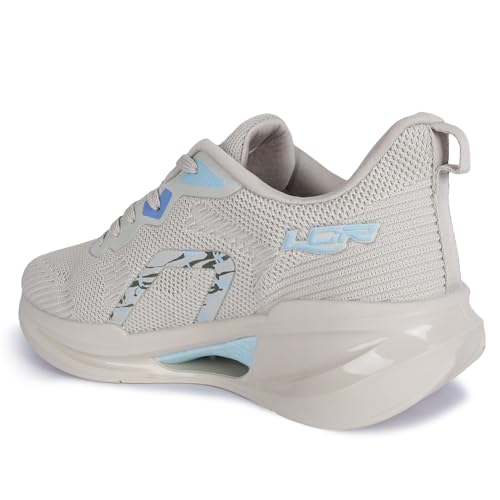 Image of Lancer Mens PLATINUM-46BEG-AQUA Beige Running Shoe, 9