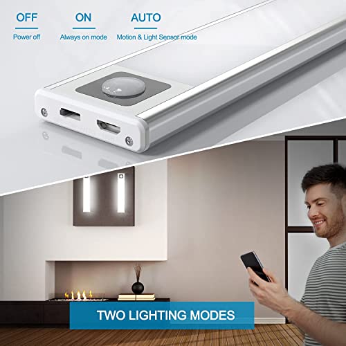 Luces de cocina con sensor de movimiento para interiores, soluciona zonas oscuras sin cables 3