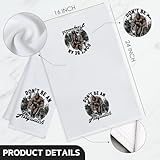 Koesus Funny Bigfoot Sasquatch Kitchen Towels, Funny Camping Dish Towels Tea Towels, Bigfoot Sasquatch Gifts for Women Men, Bigfoot Decor Hand Towels for Bathroom, Bigfoot Merchandise, 16x24 Inch