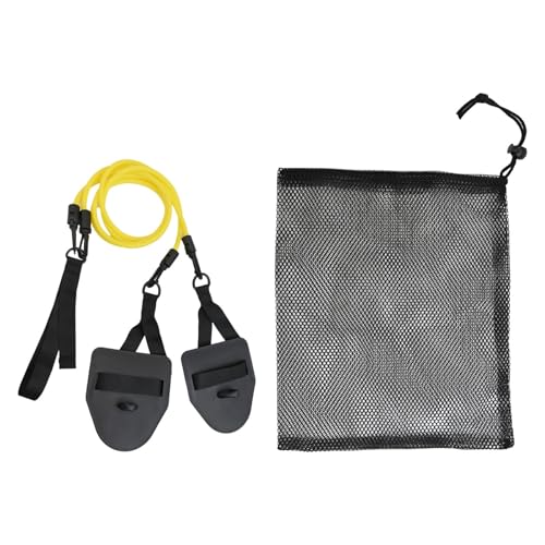 Entrenador de Natación Seco con Paddles y Banda Resistencia TPE miniatura 2
