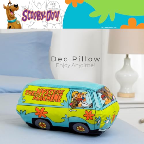 Image of Scooby Doo Mystery Machine Van Bedding Super Soft Cozy Decorative Cuddle Pillow, (Officially Licensed Product) By Franco