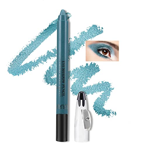 Boobeen Glitter Eyeshadow Stick, Cream Eyeshadow Pencil With Sharpener, Metallic Eyeshadow Crayon For Eye Makeup #TOP15