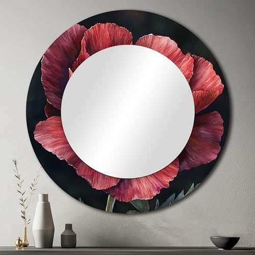 DesignQ - Layers of Grace in a Burgundy Peony III