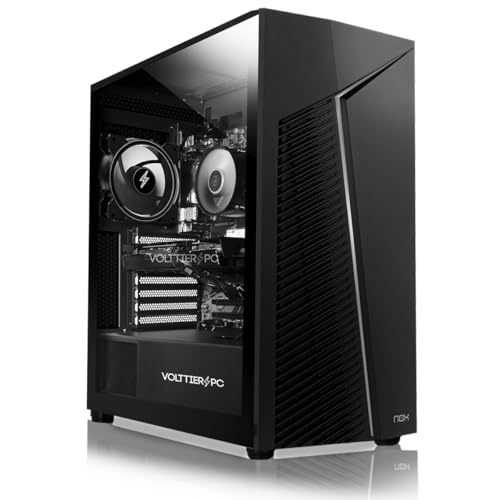 VolttierPC - Ordenador de Sobremesa Intel Core i9 12900K | 64GB RAM | 1TB SSD NVMe | Gráficos Intel UHD 770 | WiFi 6 + Bluetooth 5.2 | Windows 11 Pro | PC Sobremesa | PC Trabajo y Oficina
