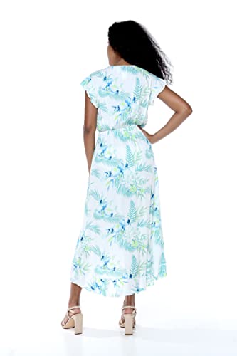 Image of Hawaii Hangover Family Matching Hawaiian Clothes, Orchid Breeze White | Family matching Hawaiian outfits, Orchid Breeze White, lightweight rayon, machine washable, tropical floral print, luaus