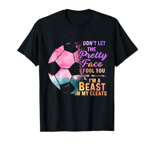 Soccer Girl Goalkeeper T-Shirt with Kick Sister & Mom