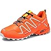 Heren Fietsschoenen,(Nieuw (Racefiets Schoenen MTB Fiets Wandelen Fitness Schoenen Lockless Fiets Training Schoenen…