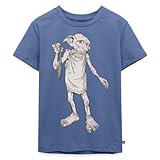 Spreadshirt Harry Potter Dobbys Geschenk Kinder Premium T-Shirt, 110/116 (4 Jahre), Taubenblau