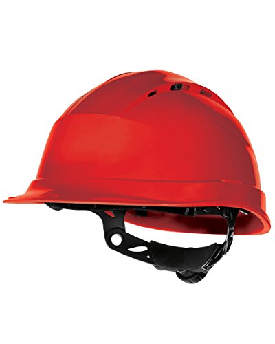 Delta Plus - Casco de seguridad en el trabajo ventilado modelo Quartz Rotor (Talla Única) (Azul)