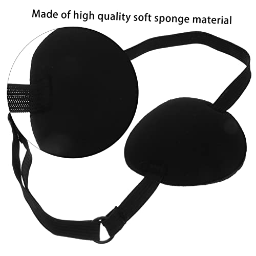 10 Pcs Um Tapa-olho De Olho Do Capitão Tapa-olho Único Tapa-olho De Pirata Máscara De Olho De Pirata