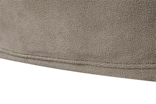 Men's thick wool knit pullover with a zip-up collar, warm and windproof top2