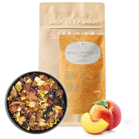 Prime Tea Apricot-Peach Loose Leaf Fruit Tea Cover