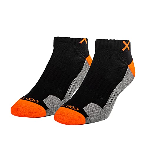 Basix Ankle Socks, Low Cut Comfort Fit, Cushioned Athletic Syles for Men