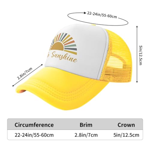 Image of Funny Trucker Hats,Trucker Hat Baseball Cap for Women Snapback Adjustable Hat Humor Gift Men