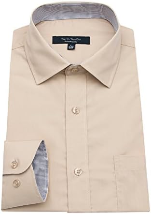 YEAR IN YEAR OUT Mens Long Sleeve Dress Shirts Slim Fit Mens Dress Shirts