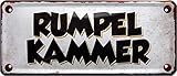 rumpelkammer list BESONDERE GESCHENKIDEE: Verschenke Freude mit unseren dekorativen, unterhaltsamen und witzigen Blechschildern. Für jeden Anlass ein tolles Geschenk für Freunde, Familie, Arbeitskollegen