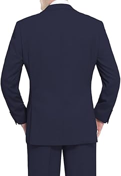 Stritra 3 Piece Suit for Men Slim Fit Suits Set Double Breasted