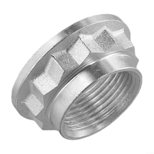 Image of For BMW Drive Shaft Hub Nut for Series 1 3 5 with X 1 5 Thread Zinc Coated Steel OEM 33406799223 Replacement Part Compatible with E36 E46 E81 E82 E87 E88 E90 E92 F30