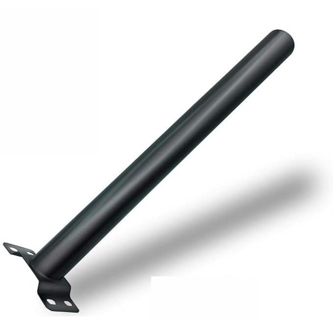 kh Light Pole Mount 58cm Extension Arm for Solar Street Light, Outdoor Metal Mounting Bracket Holder with Extension Pole for Security Light, Barn Light & Street Lighting – Silver Finish, Pack of 1-image-47