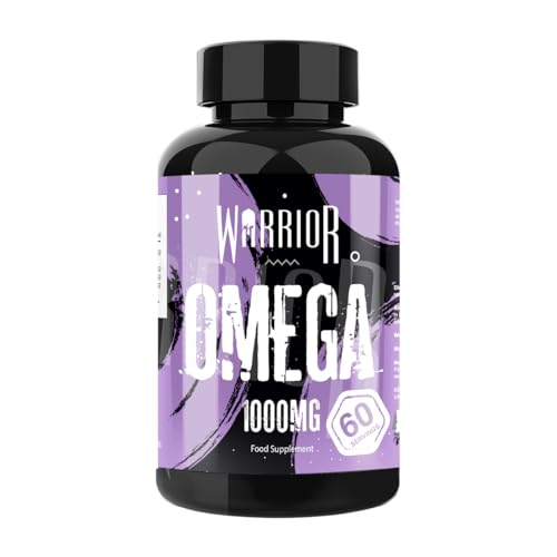 Warrior Omega Fish Oils 1000mg, 60 Softgel Capsules