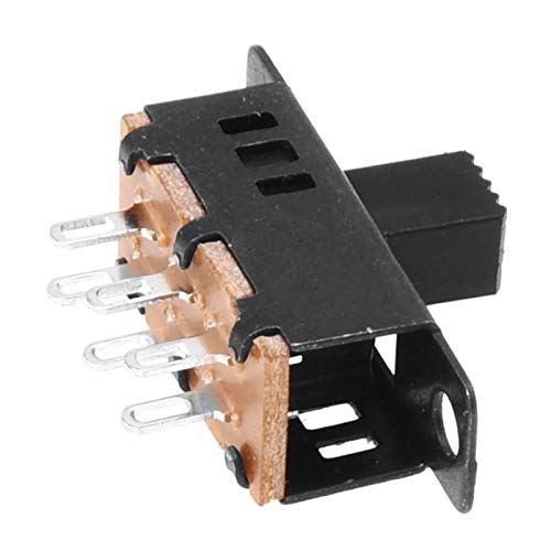 Commutateur DPDT 6 pin pour réparer vos interrupteurs à glissière défectueux sur appareils 50V