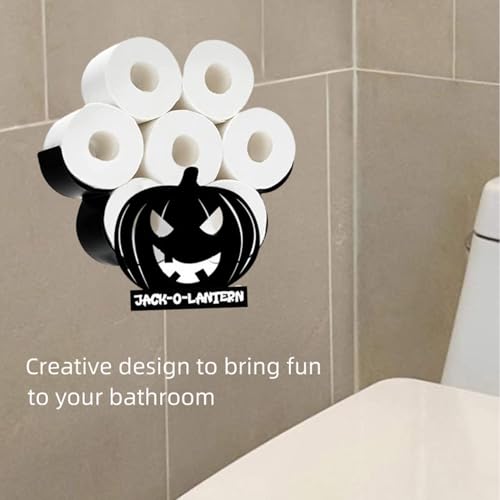 Soporte decorativo de Halloween para papel de cocina, el detalle perfecto para tus fiestas 4