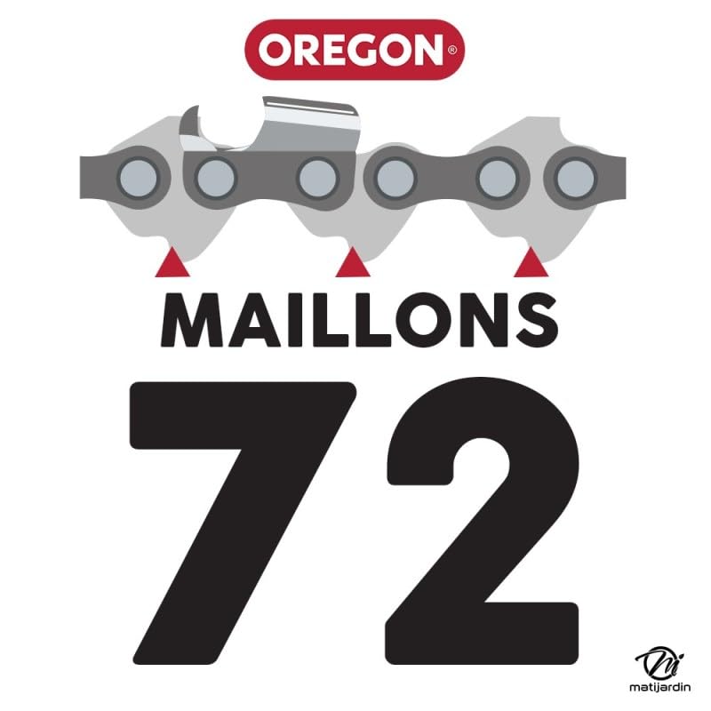 Matijardin - Guide tronçonneuse Oregon 203SFHD025 Advance cut 50 cm