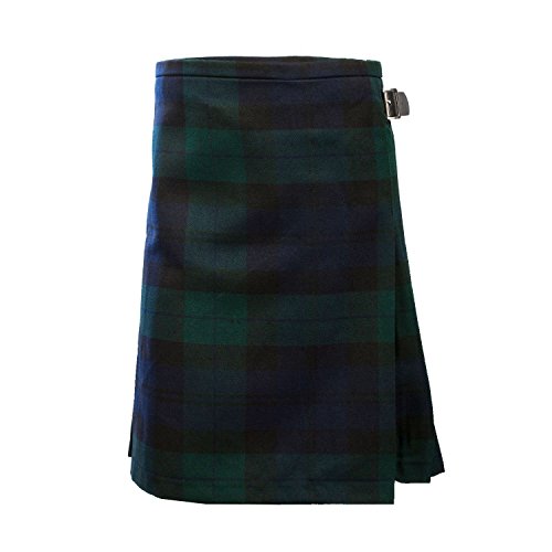 Mens Lightweight Party Kilt Black Watch Tartan