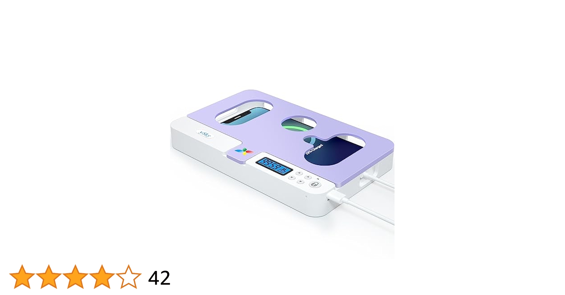 Dayear Phone Lock Box With Tier, Portable Self-Control Tied Locker