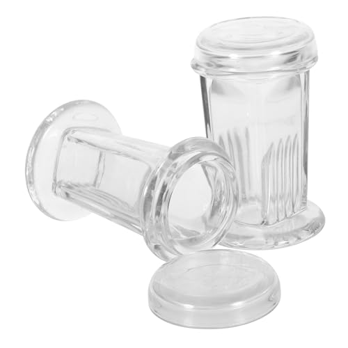 ULTECHNOVO - ULTECHNOVO 2pcs Coplin Staining Jar for Laboratory Slide Staining Tank High-temperature Glass Jar Slides Capacity for Labs