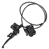 Rear Hydraulic Disc Brake for Left Hand with Brake Pad, Master Cylinder, Caliper, Hydraulic Brake,...