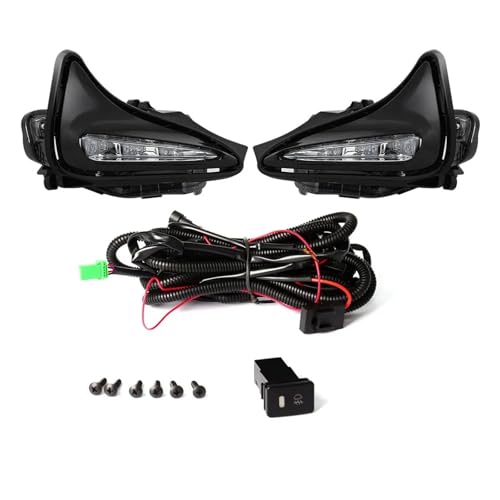 Feu antibrouillard pour Toyota Corolla LE XLE 2017-2019 avec phares DRL de pare-chocs
