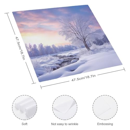 Servilletas de Tela Cuadradas Estilo Floral 18.7 in 4 Piezas miniatura 2