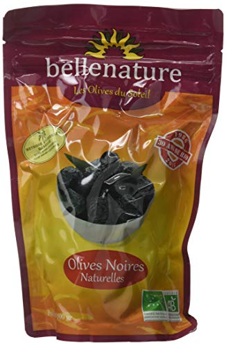 Belle Nature Olives Sachet Noires Nature Bio 500 g - Lot de 2 Cover