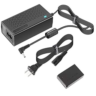 Kimaru ACK-E12 AC Power Adapter DR-E12 DC Coupler LP-E12 Dummy Battery Kit for Canon EOS M10, M50, M50 Mark ii, M100, M200, EOS M M2,Kiss M M2 Cameras.