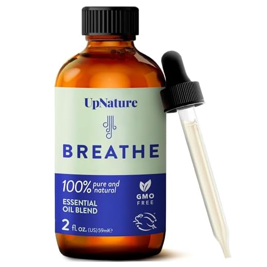 Breathe Essential Oil Blend 2 OZ – Breathe Easy for Allergy, Sinus, Cough and Congestion Relief - Therapeutic Grade, Undiluted, Non-GMO, Aromatherapy with Dropper