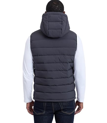Image of Calvin Klein Men's Lightweight Packable Hooded Puffer Vest