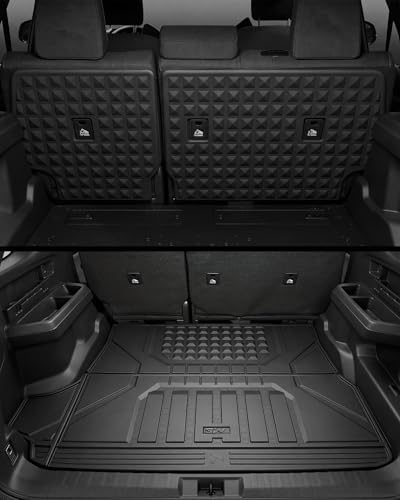 Image of 3W Floor Mats & Carpets for Toyota 4Runner 2025-2027 5-Seat Non-Hybrid
