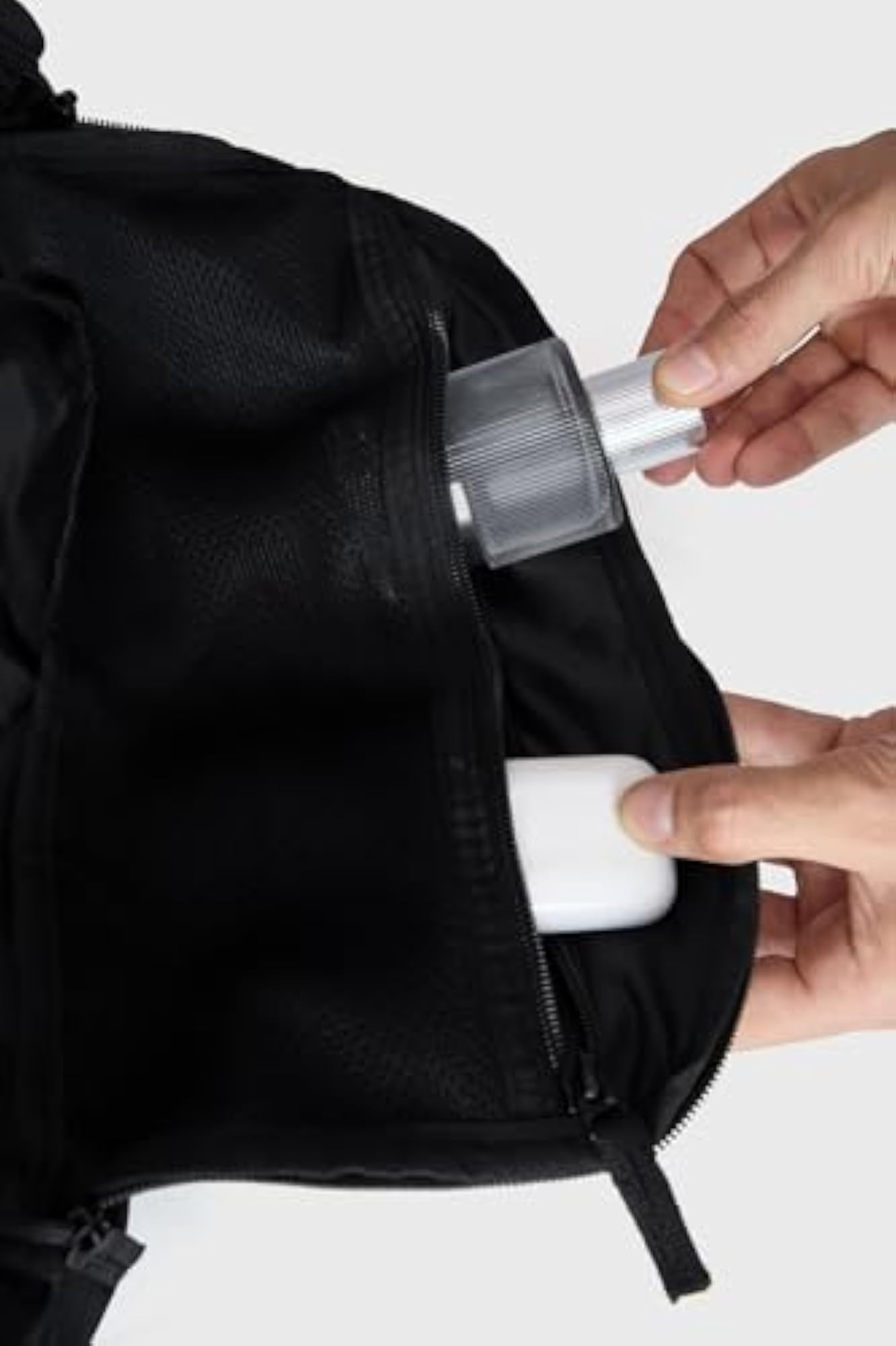 Classic Black Duffel Bag, Travel Essential