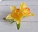 Small Wedding Floral Hair Comb with Yellow Flowers Daffodil Spring Piece Bridal Accessories Narcissus