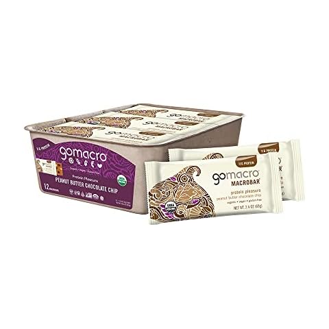 GoMacro Peanut Butter Chocolate Chip Bars Cover