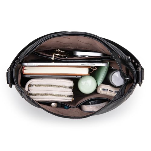 Montana West Purse and Wallet 2Pcs Set Hobo Crossbody Bag for Women Shoulder Handbags with Adjustable Strap