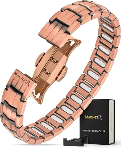 Regalo di Benessere ed Eleganza: Il nostro bracciale in rame arriva in una confezione regalo elegante con custodia, strumento di regolazione e manuale d’uso. Un dono ideale per chi ama i gioielli magnetici raffinati che uniscono stile e benefici naturali.