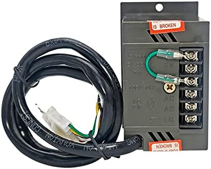 1PC US-52 220V 50HZ AC Motor Speed Control Switch Forword Backword 6W-250W With Filter Capacitor 6 Pins Connector CCW/CW - (Speed: 180W)