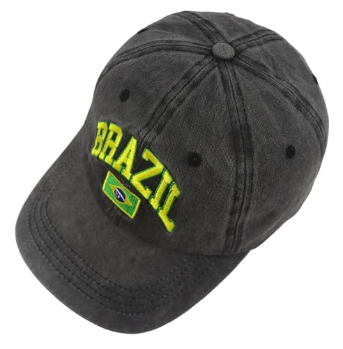 Image of USA Canada Italy Australia Argentina Brazil England France Colomabia Germany Mexico Spain Adjustable Flag Hats for Men Women