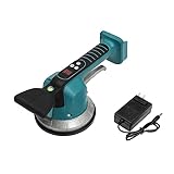 Tile Vibration Leveling Machine, for Makita 20V Battery (Battery NOT Included) Tiler Vibrator Tool with Ten Adjustable Speed & Suction Cup & Digital Display & Lock Design for Floor | Tile | Wall