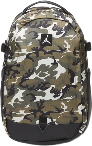 Nike Jordan Mochila Jordan Jam Cordura Franquia Camuflagem Universal, Camuflagem, Large, Bolsa casual