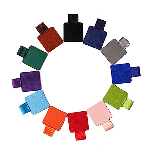 5Pcs Pen Loop Holder Adhesive Pencil Elastic Band Loop for Notebooks Journals Clipboards Planners S Sketchbooks